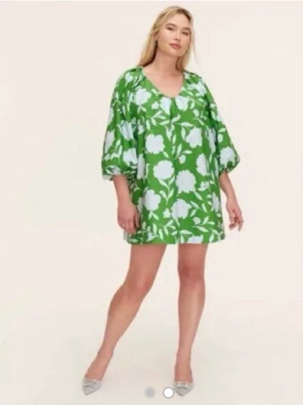 Kate Spade New York x Target Rose Poplin Long Sleeve Mini Dress